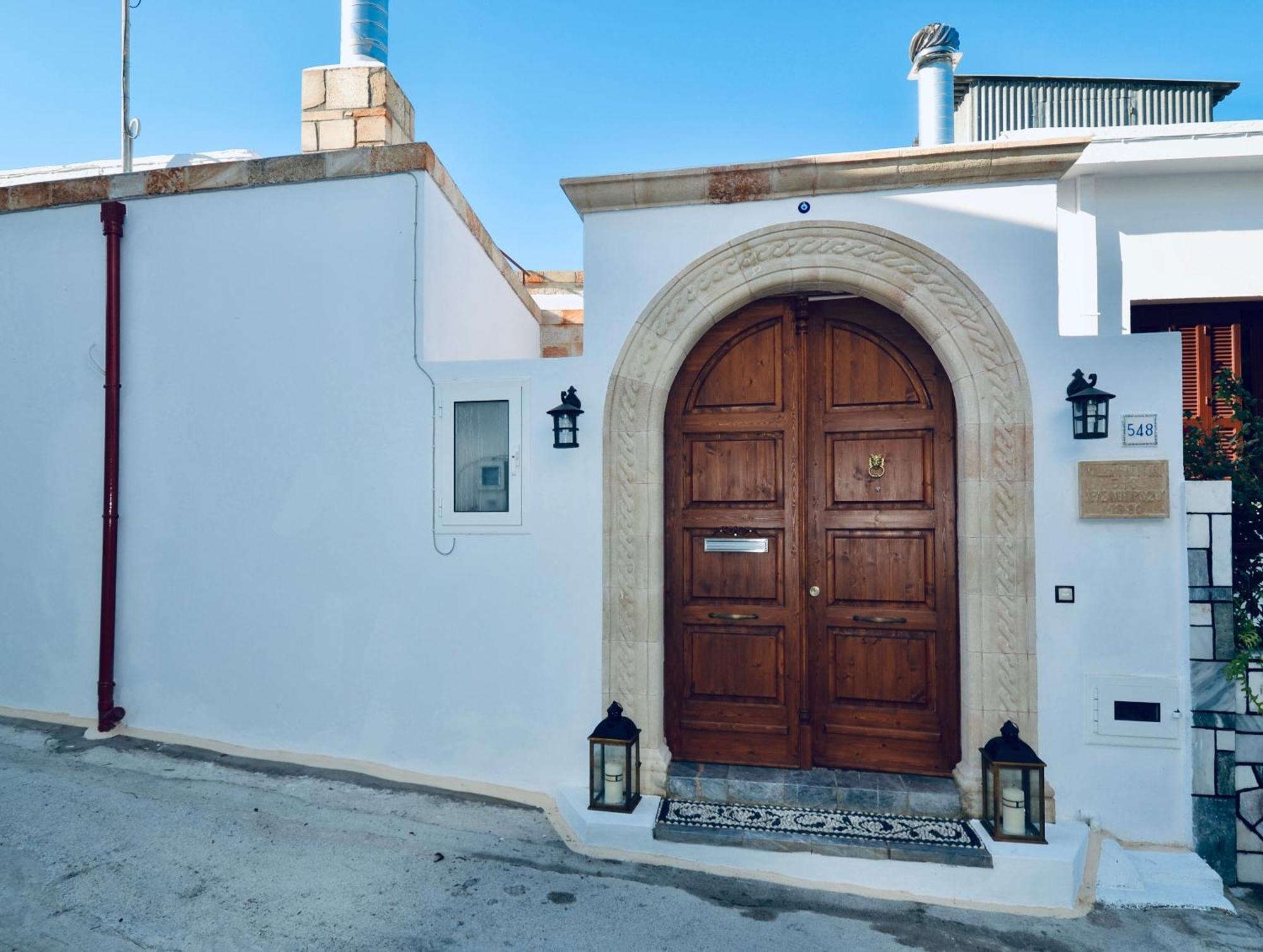 Villa Patitiri Traditional House With Hot Tub Archangelos  Exteriér fotografie
