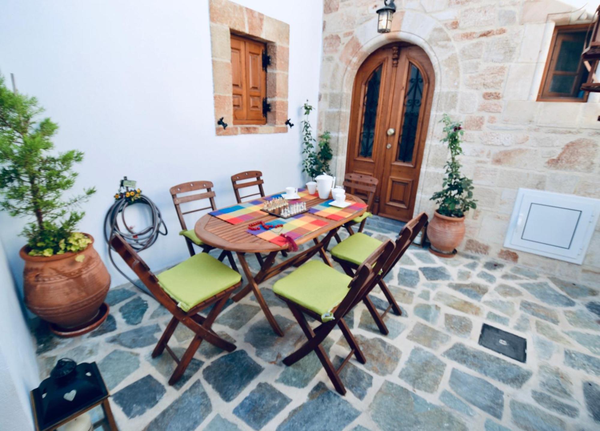 Villa Patitiri Traditional House With Hot Tub Archangelos  Exteriér fotografie